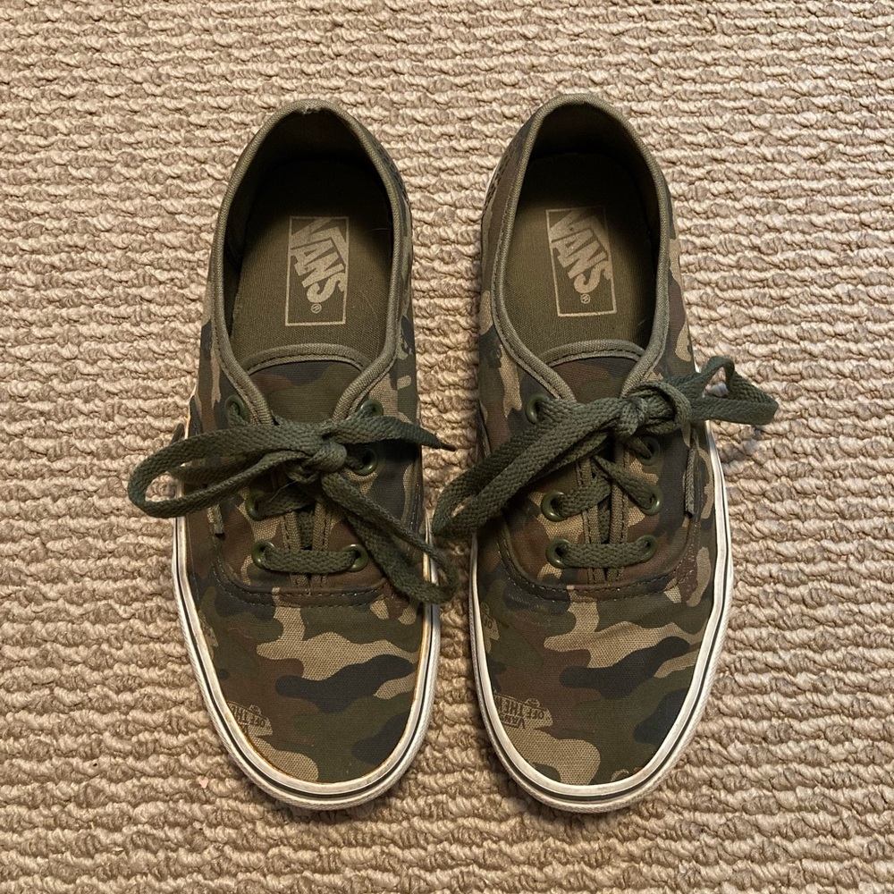 Camo Vans